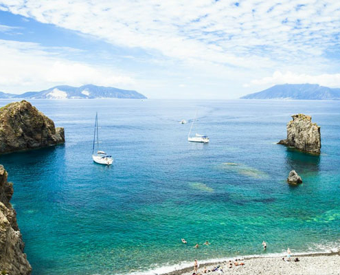 Aeolian islands ferries Sicily
