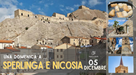 Vieni insieme a noi fare un viaggio nella storia della Sicilia più autentica. Sperlinga borgo rupestre considerato uno dei più belli d’Italia e Nicosia, città medievale dal fascino immutato.